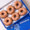 Open Borough 22 box of six gluten free oat free vegan fried original glazed ring doughnuts